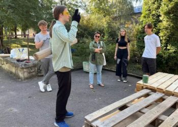 У Тернополі облаштували сучасний сквер на Новому Світі