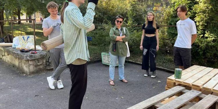 У Тернополі облаштували сучасний сквер на Новому Світі