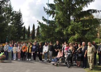 Пам’ятну дошку захиснику Михайлу Осифу відкрили на Тернопільщині