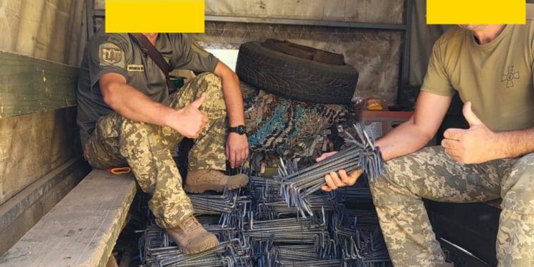 «Українська команда» Тернопільщини допомагає військовим укріплювати бліндажі