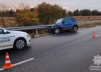 П’яний водій скоїв ДТП на Тернопільщині