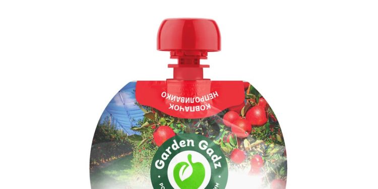 Новий формат соку “Garden Gadz” із системою No-Spill запустило Фермерське господарство “Гадз”