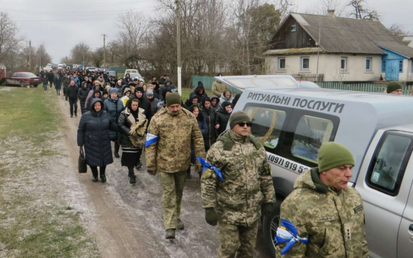 На Тернопільщині поховали Героя Вoлoдимира Шліхту