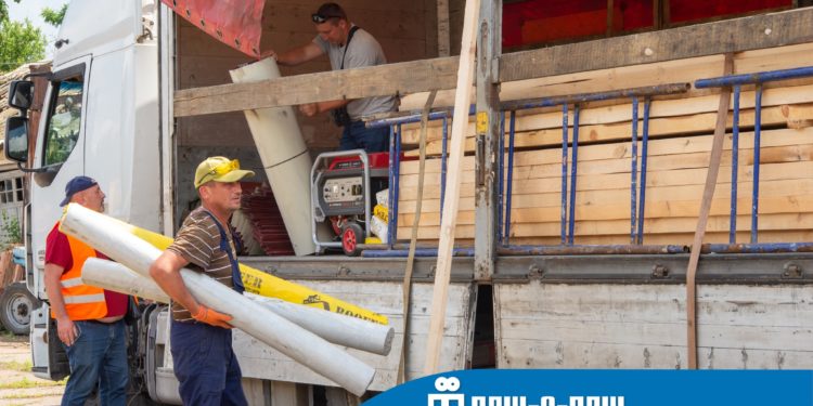 У селищі Архангельське триває відбудова силами тернополян