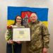 Волонтерка «Української команди» Тетяна Комісарчук отримала подяку від Валерія Залужного