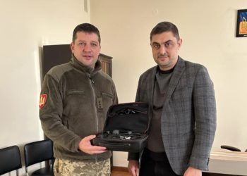 Курсанти Тернопільського коледжу отримали дрон для навчання