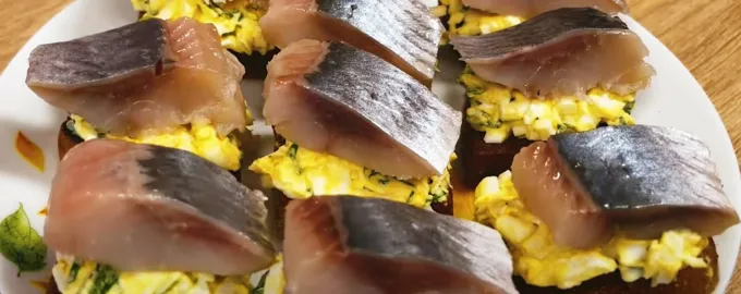 Бутерброди з оселедцем від тернопільської господині