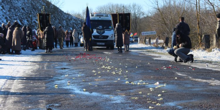 На Тернопільщині зустріли тіло Ігоря Шилівського