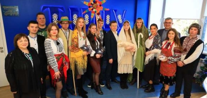 Студенти тернопільського університету відтворили історію народження Ісуса