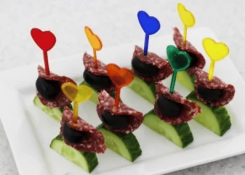 Закуски на шпажках від тернопільської господині