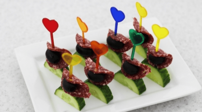 Закуски на шпажках від тернопільської господині