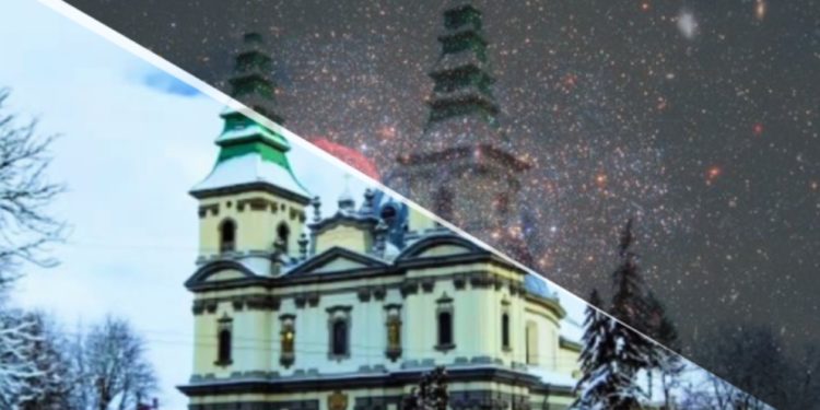 Святкова Магія в Тернополі: Новорічна Галактика оселилася на центральній площі міста