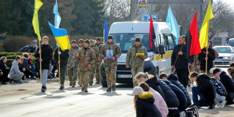 Зі старшим лейтенантом Миколою Урбанським попрощалися на Тернопільщині