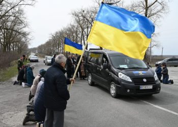 Тернопільщина зустрічала загиблого бійця Степана Шумила