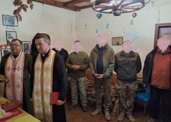 Отець-декан Михайло Піняга з Тернопільщини відвідав передову