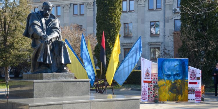 Пам’ять Кобзаря вшанували у Тернополі