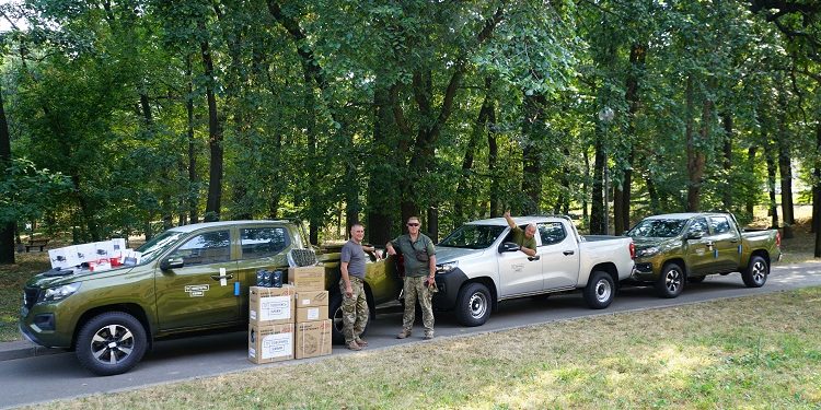 105-та тернопільська бригада ТрО отримала розвідувально-ударний комплекс зі 120-мм мінометами від «Повернись живим»