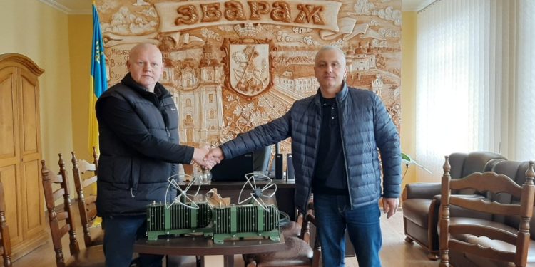 РЕБи для ЗСУ передали в громаді на Тернопільщині