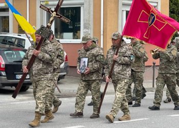 З бійцем Сергієм Михалком прощалися на Тернопільщині