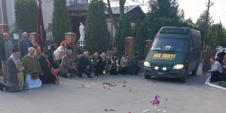 Загиблого воїна Михайла Тріпника зустріла Тернопільщина