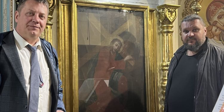 На Тернопільщині відновили унікальну ікону кінця ХХVIII століття