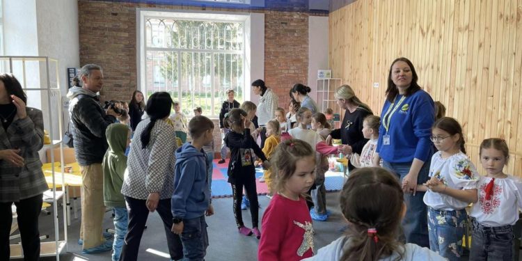 В громаді на Тернопільщині створили сучасний дитячий простір