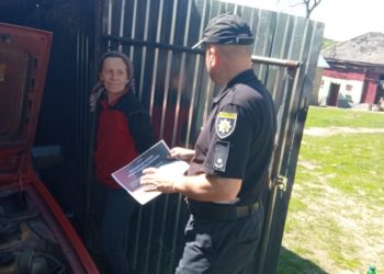 Робота поліції. Фото Сектор поліцейської діяльності м. Підгайці