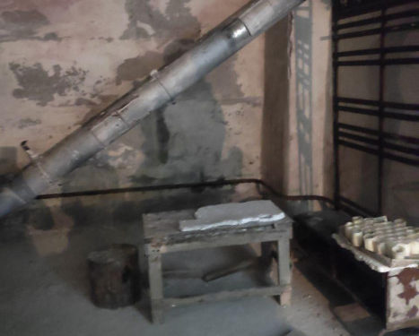 Бомбосховище в жахливому стані. Фото Прокуратура