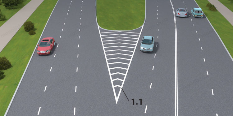 Дорожня розмітка. Ілюстративне зображення