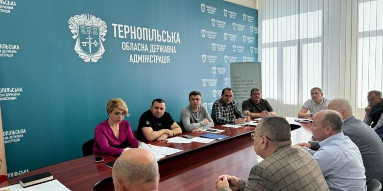 Фото з засідання штабу. ТОР