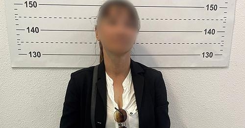 Підозрювана. Фото Нацполіції