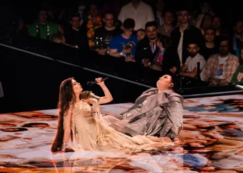 Виступ України на Євробаченні. Скрін з трансляції