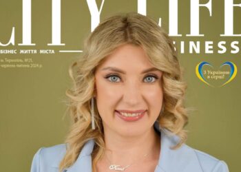 Катерина Бригадин на обладинці глянцу