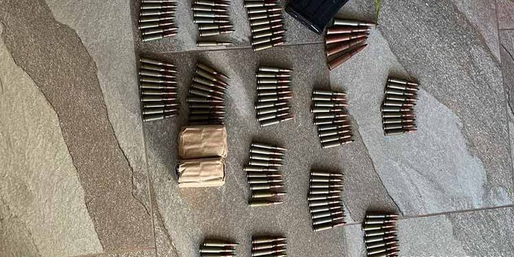 Слідчі поліції оголосили підозру тернополянину за незаконне зберігання боєприпасів. Фото Нацполіції