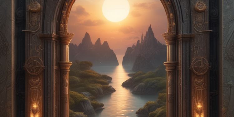 Портал. Зображення згенероване ШІ