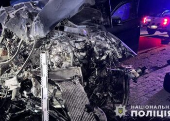 Наслідки автотрощі. Фото Нацполіція