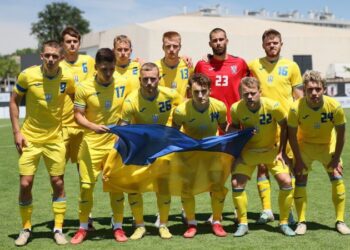 Олімпійська збірна Укрпаїни з футболу. Фото Анатолій Репін