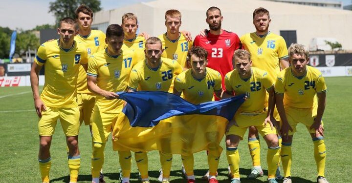 Олімпійська збірна Укрпаїни з футболу. Фото Анатолій Репін