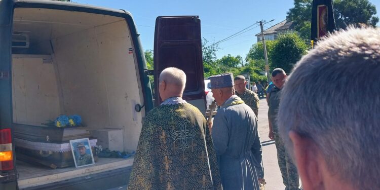 Зустріч тіла загиблого Героя