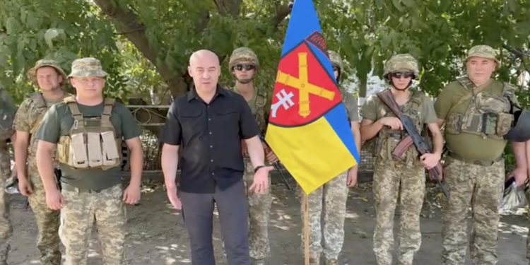 Сергій Надал на передовій