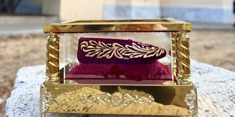 Взуття з мощей преподобного Герасима