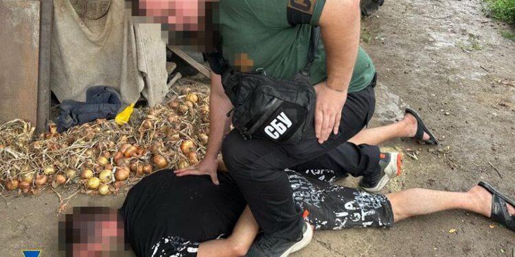 Затримання підозрюваного. СБУ