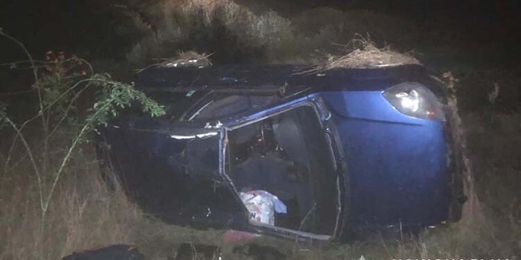 Автотроща на Тернопільщині. Фото Нацполіція