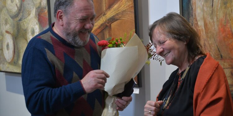 У Тернополі діє ювілейна виставка Ганни Ткачик