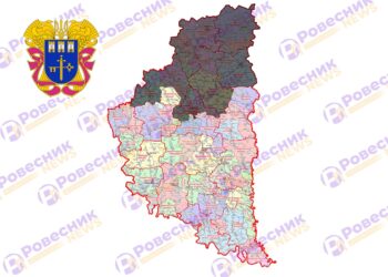 Карта блекауту на Тернопільщині