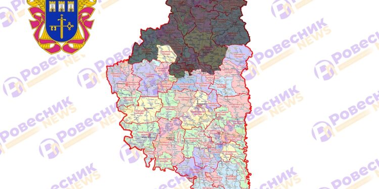 Карта блекауту на Тернопільщині
