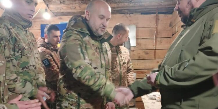 Нагороди Головнокомандувача одержали бійці на передовій