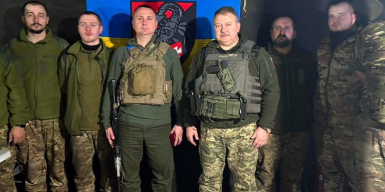 Бійців нагородив бригадний генерал Володимир Шведюк