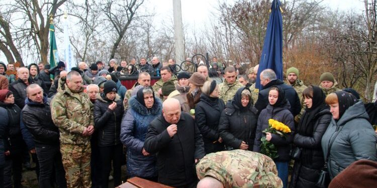 Із захисником Андрієм Грущаком попрощалася Тернопільщина