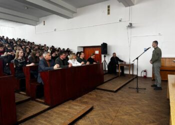 Богдан Бутковський прочитав лекцію для студентів